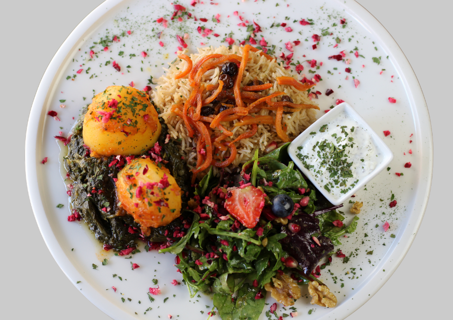 Qabeli with Spinach & Potatoes