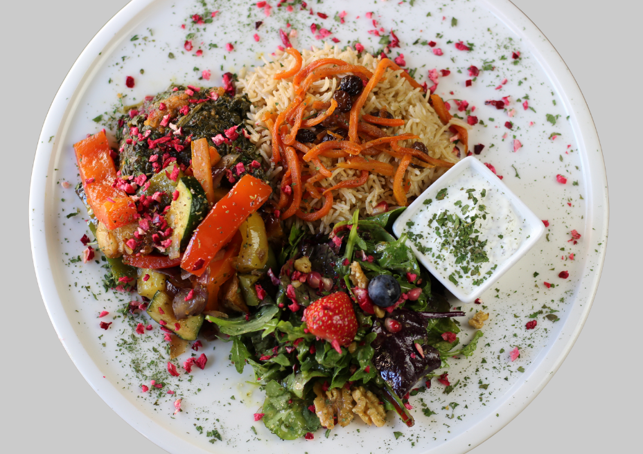 Qabeli with Spinach & Vegetables